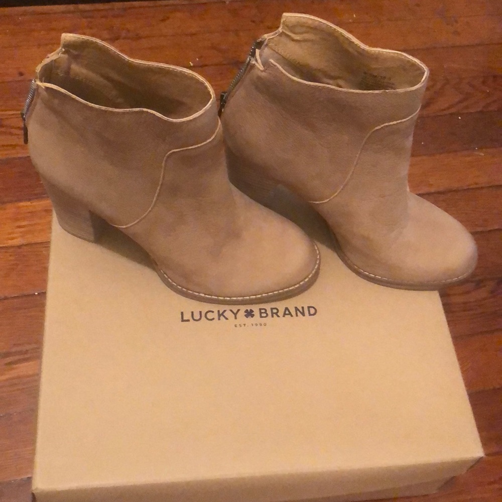 Brand new lucky brand booties